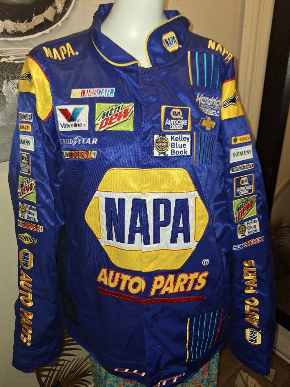 2017 Hendrick Chase Elliott #24 Napa Racer Jacket by JDM Size Large